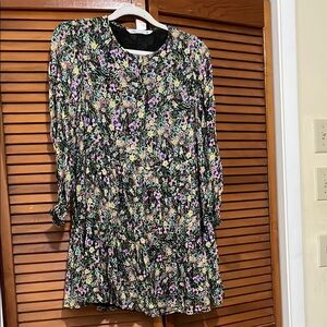 Zara Floral Bishop Sleeve Sundress